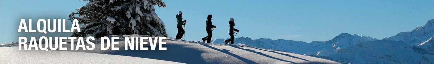 Alquiler Raquetas de Nieve